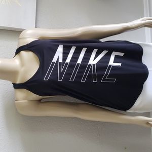 NIKE Black Sleeveless Tank Top Size L